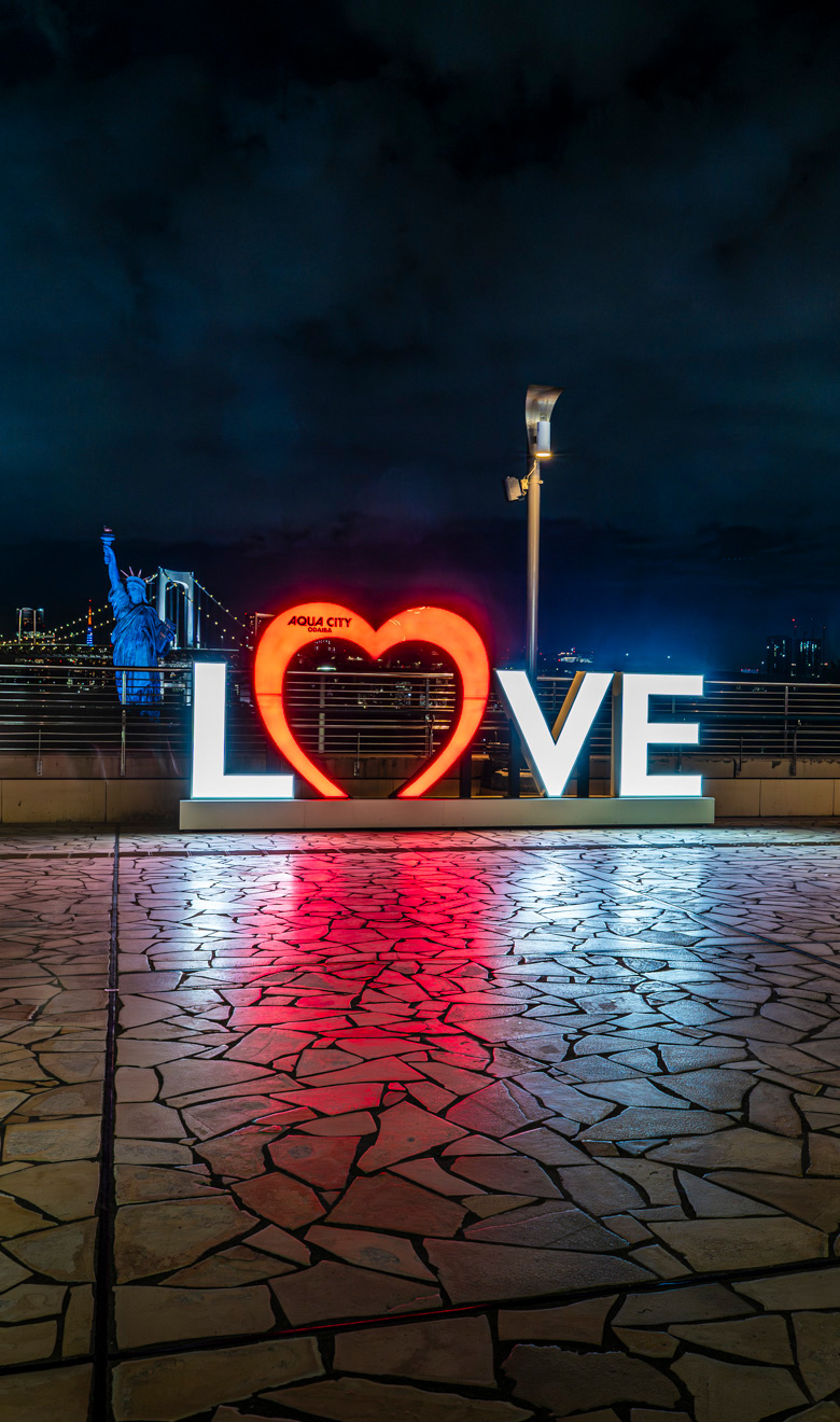 お台場夜景の写真
